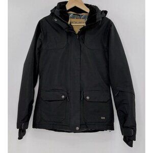 Liquid‎ Women’s Boardwear Jacket Black Softshell Hooded Outdoor Size Medium